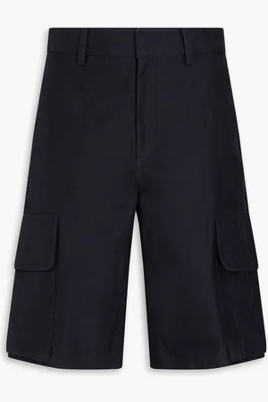 Jil Sander Cargoshorts aus Baumwoll-Twill - Blau - IT 46