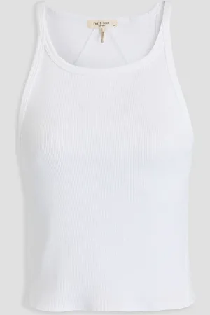 RAG&BONE Esential Tanktop aus Pima-Baumwoll-Jersey mit Stretch-Anteil - - L
