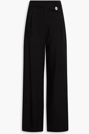 Michael Kors Hose mit weitem Bein aus Jacquard mit Leopardenmuster - - US 00