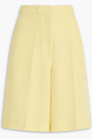 Fabiana Filippi Shorts aus Twill - Gelb - IT 48