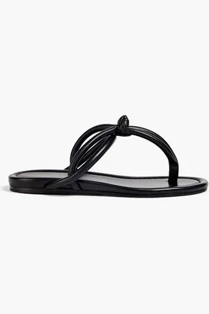 Fabiana Filippi Zehenstegsandalen aus Leder mit Knotendetail - - EU 37.5