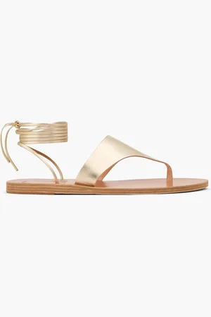 Ancient Greek Sandals Nychta Sandalen aus Metallic-Leder - Metallic - EU 37