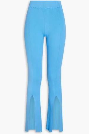 REMAIN Birger Christensen Omly Schlaghose aus Rippstrick - Blau - DE 38