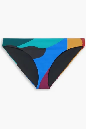 Mara Hoffman Zoa halbhohes Bikini-Höschen mit Print - - L