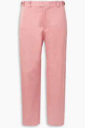 BASSIKE Hose mit geradem Bein aus Twill aus einer Baumwollmischung - - 2