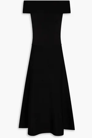 Fabiana Filippi Schulterfreies Midikleid aus Stretch-Strick - - IT 44