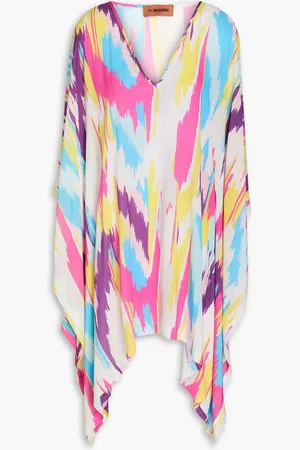 Missoni Mare Kaftan aus Satin mit Print - Pink - M