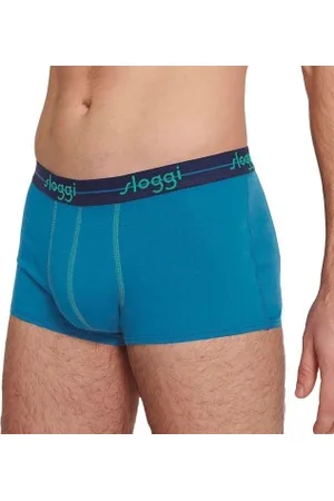 Sloggi 2P For Men Start Hip Blau Baumwolle Small Herren