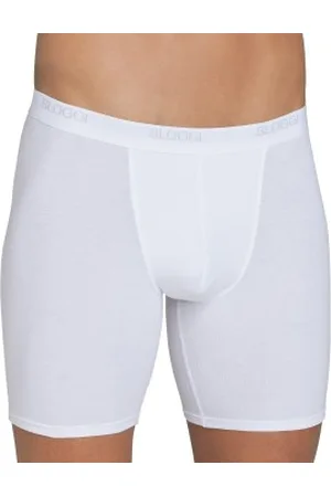 Sloggi For Men Basic Long Weiß Baumwolle Small Herren
