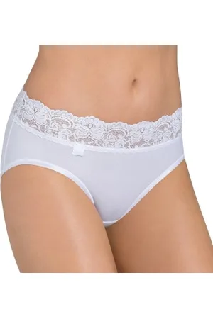 Sloggi Romance Midi Weiß 38 Damen
