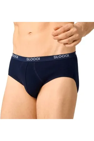 Sloggi For Men Basic Midi Marine Baumwolle Small Herren