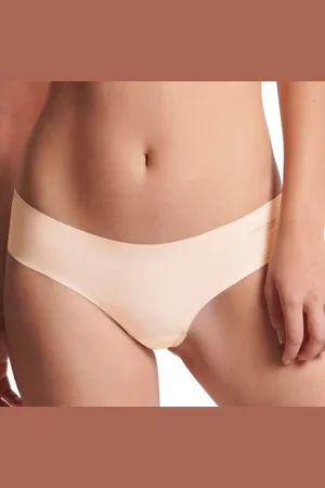 Sloggi 2P ZERO Microfibre 2.0 Hipstring Crème X-Small Damen
