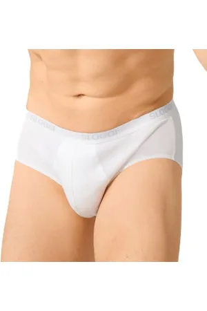 Sloggi 2P For Men Basic Midis Weiß Baumwolle Large Herren