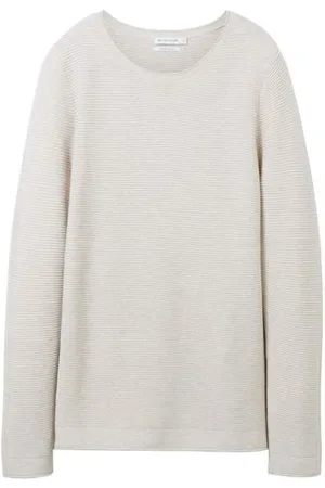 TOM TAILOR Damen Strickpullover mit Rundhalsausschnitt