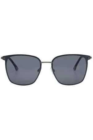 TOM TAILOR Herren Pillow-Sonnenbrille mit leicht eckigen Gläsern