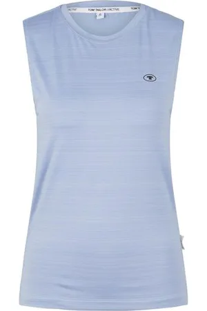 TOM TAILOR Damen Atmungsaktives Sport-Tanktop