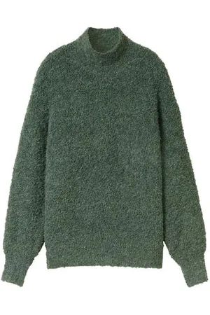 TOM TAILOR Damen Lockerer Bouclé Pullover