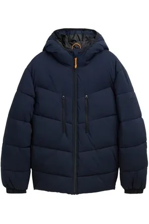 TOM TAILOR Herren Pufferjacke mit Kapuze