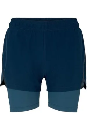 TOM TAILOR Damen Funktions Sport-Shorts 2 in 1
