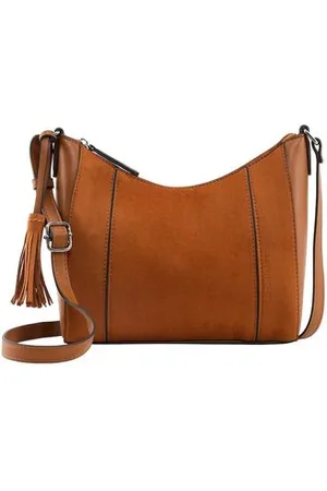 TOM TAILOR Damen TTPIRA M Beuteltasche mit Velourlederimitat