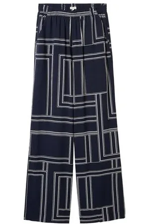 TOM TAILOR Damen Loose Palazzo Hose