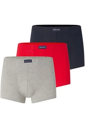 TOM TAILOR Herren Kurze Boxershorts im 3er-Pack