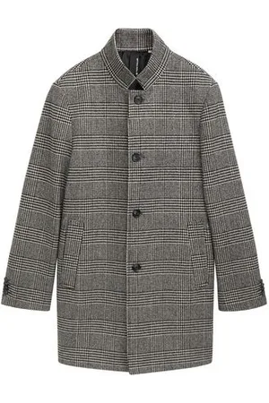 TOM TAILOR Herren Mantel mit Wolle