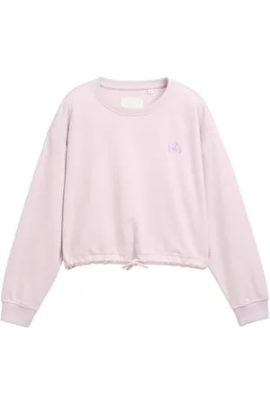 TOM TAILOR Mädchen Cropped Sweatshirt mit Print