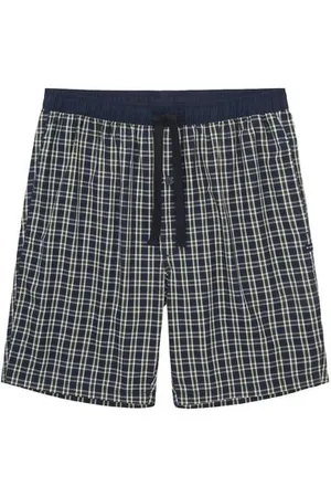TOM TAILOR Herren Bermuda aus Baumwolle mit Karomuster