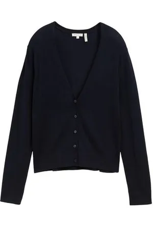 TOM TAILOR Damen Cardigan mit V-Ausschnitt