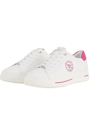 TOM TAILOR Damen Sneaker mit Logo-Print
