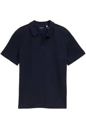 TOM TAILOR Herren Ripp Poloshirt mit Stretch-Anteil