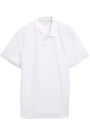 TOM TAILOR Herren Jersey Poloshirt aus Baumwolle