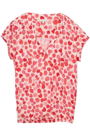 TOM TAILOR Damen Bluse mit Muster