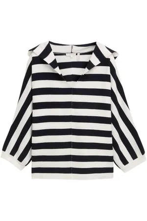 TOM TAILOR Damen Loose Fit Strickpullover mit Kapuze