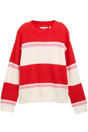 TOM TAILOR Damen Relaxed Fit Strickpullover