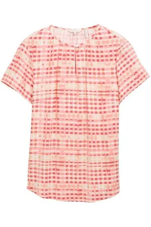 TOM TAILOR Damen Plus Size - Bluse aus Viskose