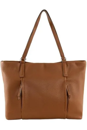 TOM TAILOR Damen TTBECA L Shopper mit Reißverschluss-Details
