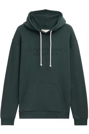TOM TAILOR Herren Hoodie mit Logostickerei