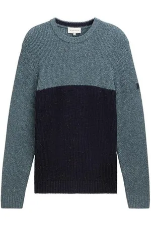 TOM TAILOR Herren Strickpullover mit Strukturmix