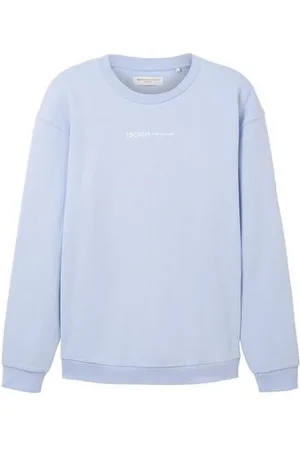 TOM TAILOR Herren Print Sweatshirt mit Bio-Baumwolle