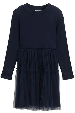 TOM TAILOR Mädchen Tüllkleid mit Bio-Baumwolle