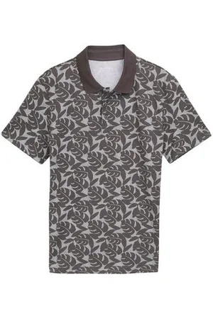TOM TAILOR Herren Jersey Poloshirt mit Print