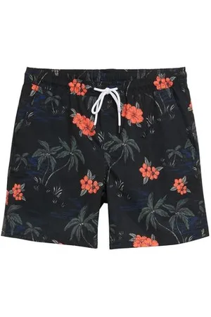 TOM TAILOR Herren Badeshorts mit Print