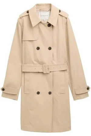 TOM TAILOR Damen Basic Trenchcoat