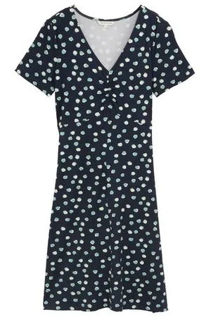 TOM TAILOR Damen Kleid mit Raffungen