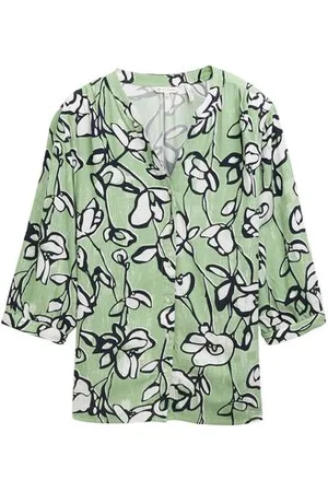 TOM TAILOR Damen Plus Size - Bluse mit Muster