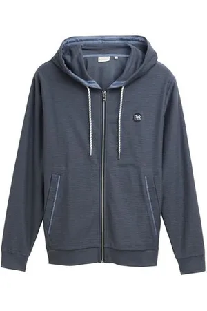 TOM TAILOR Herren Ultralight Sweatjacke mit Kapuze