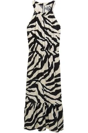TOM TAILOR Damen Neckholder Maxi-Kleid