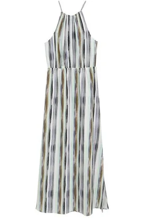 TOM TAILOR Damen Neckholder Maxi-Kleid